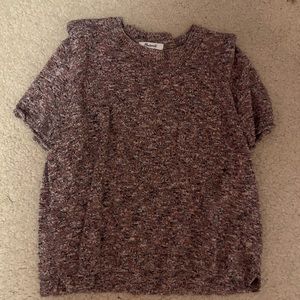 Madewell short-sleeve sweater